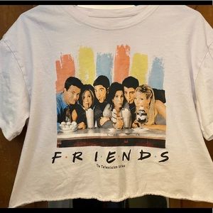 FRIENDS TV Show Crop Cotton T-Shirt